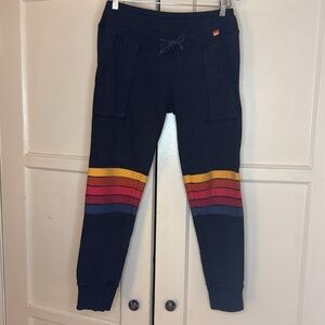 Aviator Nation Moto Joggers Size L